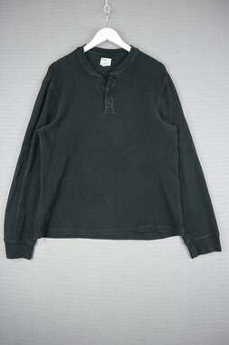 Tilley Waffle Knit Longsleeve Henley Mens Large